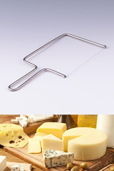 Hayveys Renkli Saplı Peynir Dilimleyici Tel Paslanmaz J-32