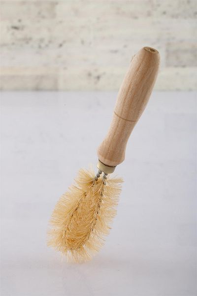 ANJEAHOME Nazca Bottle and Glass Washing Brush Natural Tompice 23 Cm