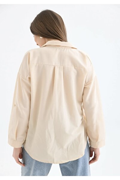 modasindoma Жіночий гольф з кишенями великого розміру