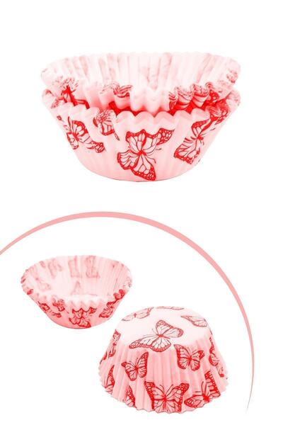 Hayveys Butterfly Patterned Cake Capsule 2-Piece A-30