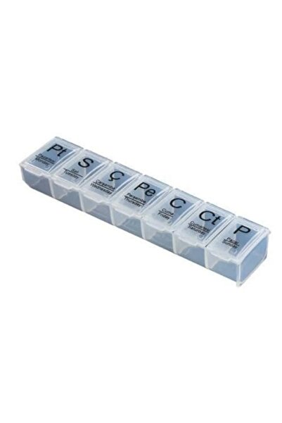 Medlight Haftalık Günlük Ilaç Saklama Kutusu - 7 Günlük Ilaç Saklama Kabı