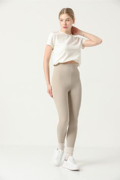 Ozy Fashion Leggings fără cusături cu talie înaltă pentru femei