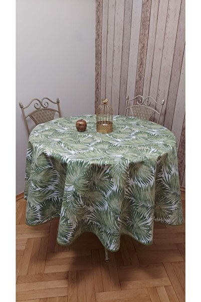 gonk Yuvarlak Duck (SIVI İTİCİ ,LEKE TUTMAZ) Kumaş,masa Örtüsü