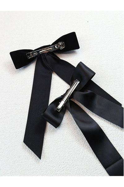 CSR AKSESUAR Catarama automata 2 piese din satin de matase si catifea