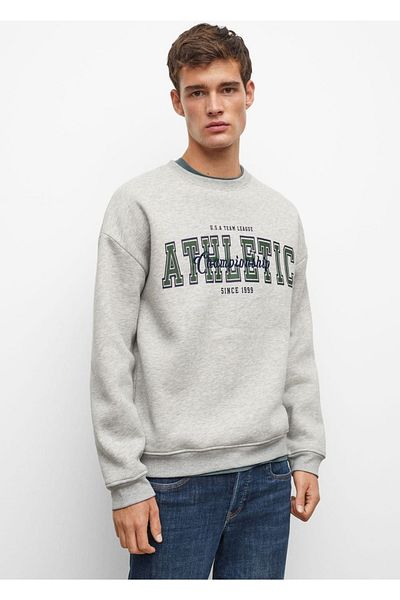 Mango Teen Hanorac gri pentru copii