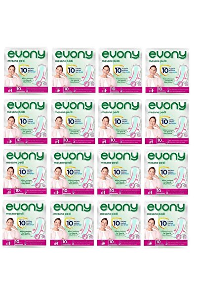 Evony Mesane Pedi Yoğun 350 Mm 10'lu 16 Paket 160 Adet