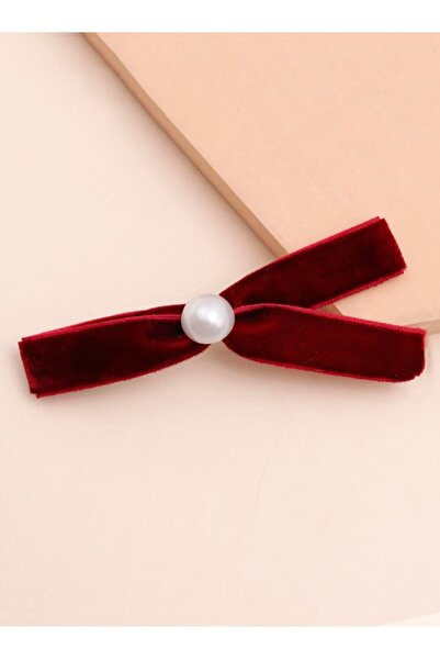 CSR AKSESUAR 2 штуки перламутрової деталізованої шовкової оксамитової застібки