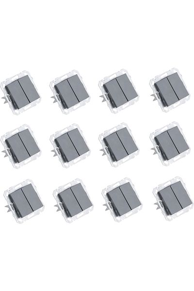 Gözde aydınlatma Ovivo Grano Smoked Commitator 12 Pack Frameless