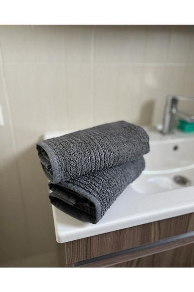 SHAL HOME Shal 100% Cotton Soft Single 50x90cm Hand and Face Towel
