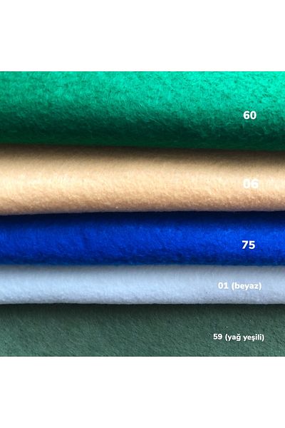 Yumuşakkeçe Thin Felt 50*50 Cm 5 Colors