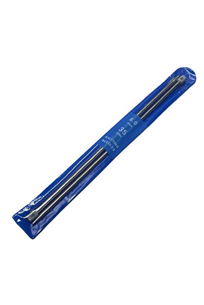 EleganTShoP Titanyum Metal Şiş 35cm Nstm1