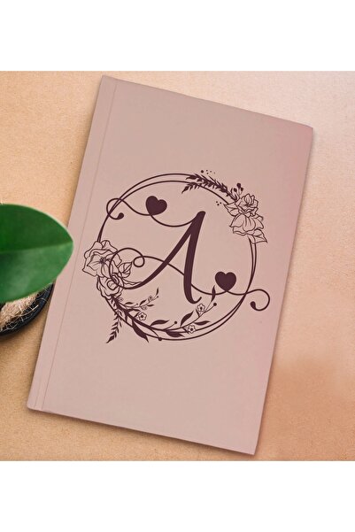 Bk Gift Kişiye Özel Sevgili Isimli Sert Kapaklı Pudra Pembesi Lastikli Defter...