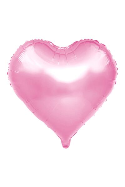kidspartim Heart Pink 24 Inch Foil Balloon