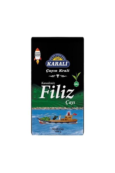 Karali Çay Karali Black Sea Sprout Bulk 1000 Gr X 5 Pieces