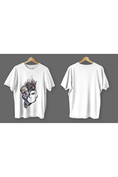 Özel Tasarım Mekanik Adam Temalı T-shirt
