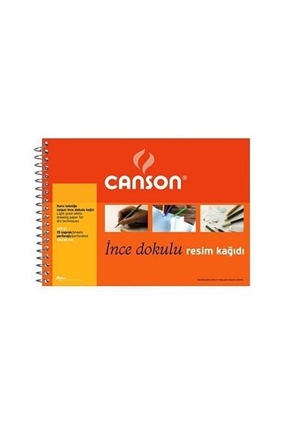 Canson 25x35 Cm 120 Gr 15 Sheets Multi-purpose Picture Notebook