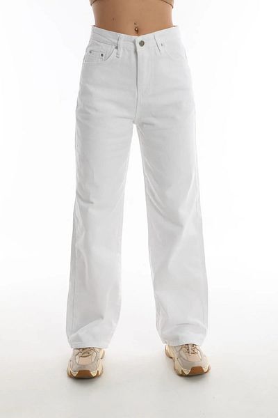 MAKRAS EXCLUSIVE Monera Rosa Ψηλόμεσο Boyfriend Wide Leg Jeans