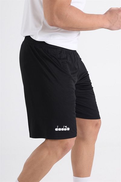 Diadora Απλό Μαύρο Προπόνηση - Αθλητικό Σορτς - Ddant-sort