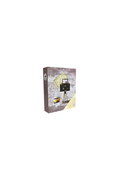 GünTech 10x15 200 Lux Nostalgia Φωτογραφική μηχανή με μοτίβο άλμπουμ φωτογραφιών