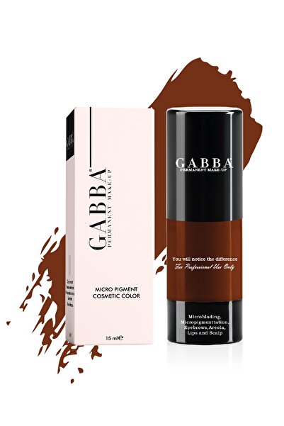 GABBA PERMANENT MAKE-UP 214-orange Coffee- Blue Edit- Karışım Boyası -kalıcı ...
