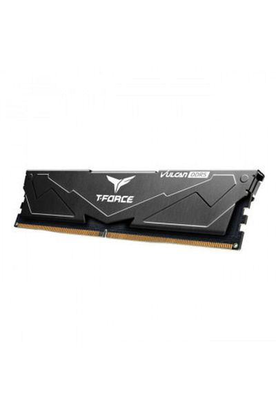 TEAM T-force Vulcan Black 16gb Ddr5 Cl38 Gaming Ram - 6000mhz (FLBD516G6000HC38A01)