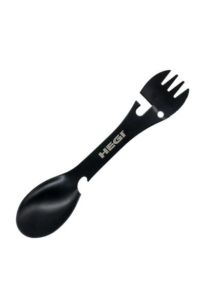 Hegi 818000002 Multifunctional P.steel Outdoor Fork Spoon