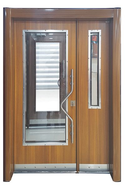 Tezdoor Steel Door Prices Antique Patterned Apartment Door, Outdoor Steel Door, Villa Door Left Opening