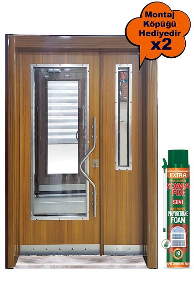 Tezdoor Steel Door Prices Antique Patterned Apartment Door, Outdoor Steel Door, Villa Door Left Opening