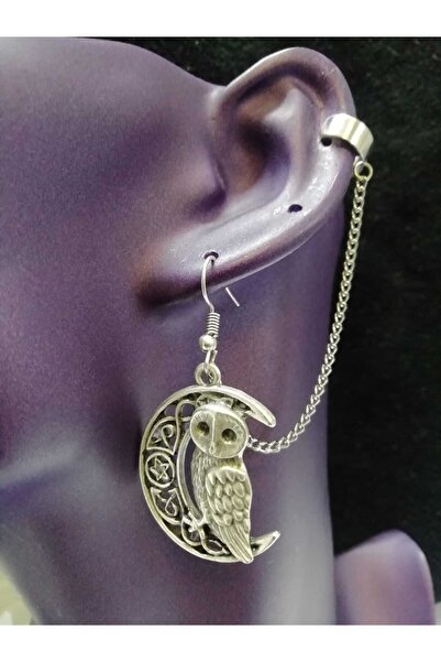 Fugusugu البومة اللولب قرط اللولب المضغوط