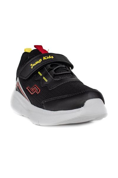 Jump 28102 Negru Roșu Pantofi sport ortopedici zilnici pentru băieți