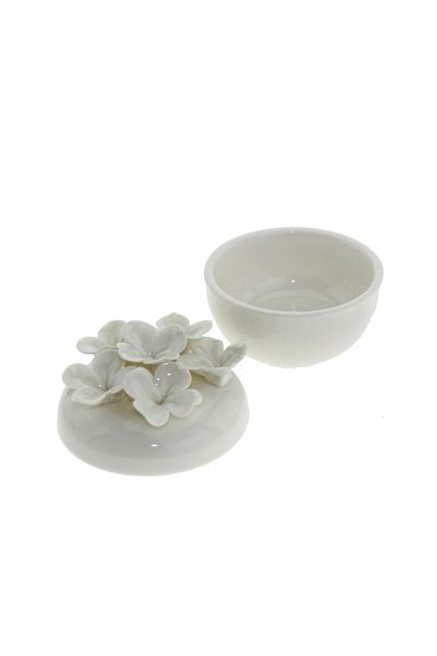 mutlu adım 6.5cm Ceramic Flower Box White