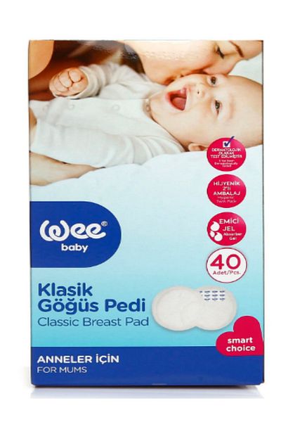 Wee Baby Wee Breast Pad Classic 40pcs