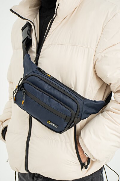 YOGII Roma Model Çapraz Omuz Göğüs Ve Bel Çantası Fermuarlı Kaliteli