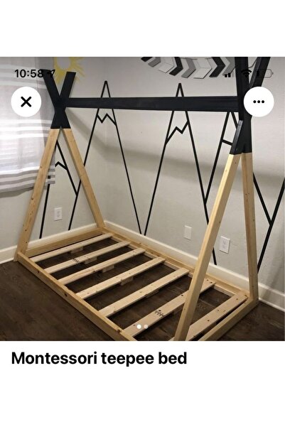Özçelik Lambiri Deın Montessori Karyola