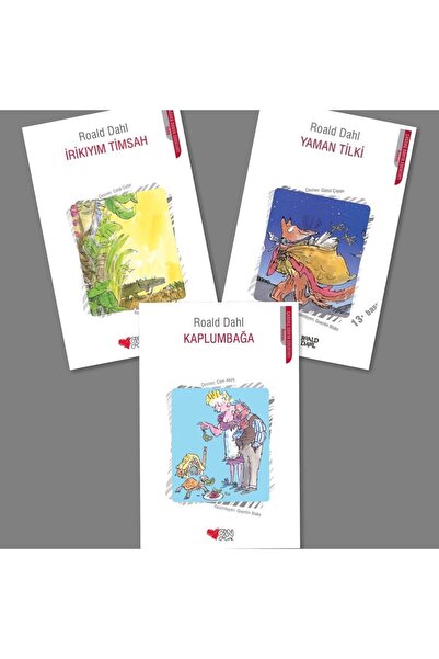 Can Yayınları Irikıyım Timsah - Yaman Tilki - Kaplumbağa, Roald Dahl (3 Kitap...