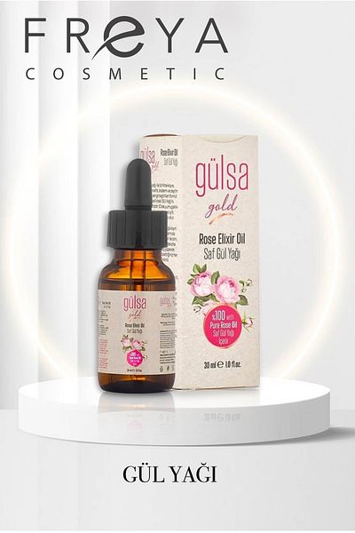 Gülsa Gold Skin Rose Oil - 30ml Care and Renewal
