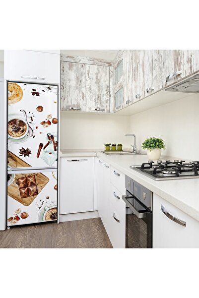 PANDA SOKAĞI Buzdolabı Dekoratif Desen Kaplama Folyo Sticker
