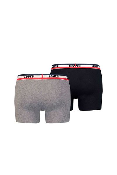 Levi's Logo-Boxershorts – Herren Sportswear, 2er-Pack