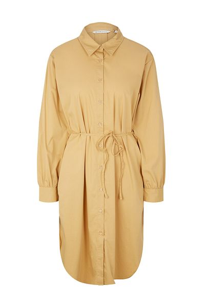 Tom Tailor Denim Kleid - Gelb - Blusenkleid