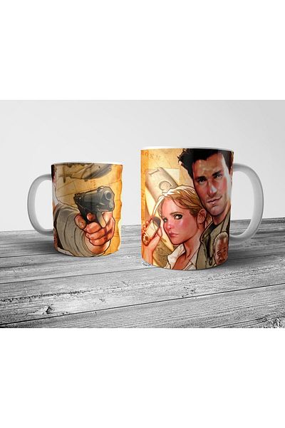 Pixxa Uncharted 3 Mug Cup Model 3