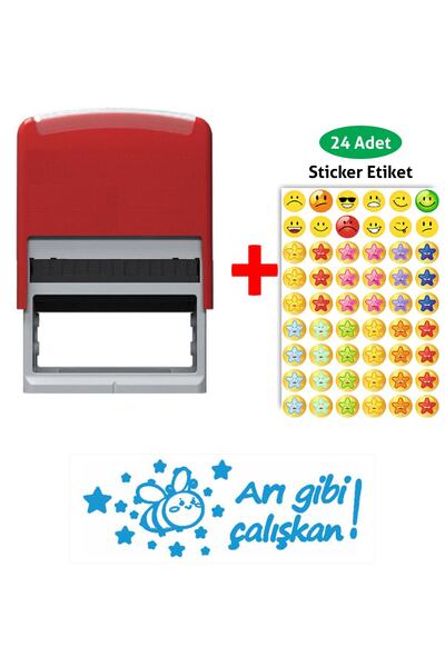 Baskı Life Kendinden Mürekkepli Öğretmen Kaşesi Aferin Kaşesi Bl-15