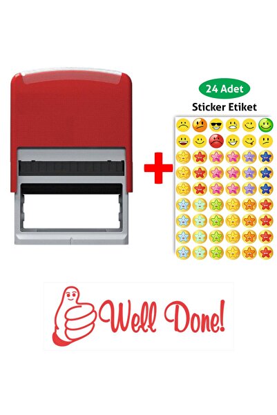 Baskı Life Kendinden Mürekkepli Öğretmen Kaşesi Aferin Kaşesi Bl-34