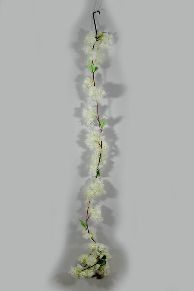 Lilac Home Floare artificială iederă cu flori albe