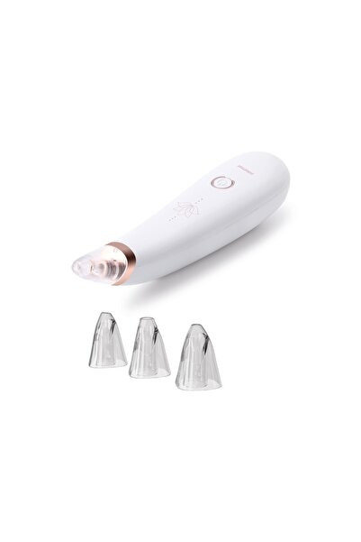 Polosmart Psc29 Pilli Vakumlu Siyah Nokta Temizleyici Beyaz