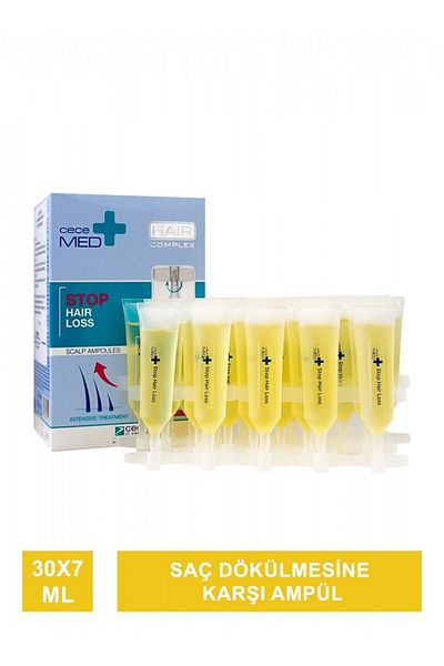 CECEMED Stop Hair Loss Scalp Ampoules Anti Hair Loss Ampoule 30X7Ml