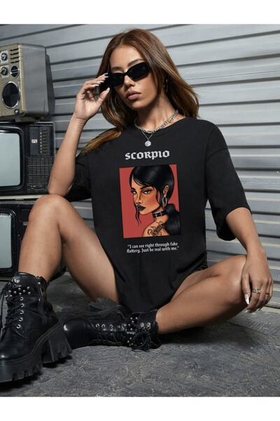 BENROMA Μπλουζάκι με στάμπα μεγάλου μεγέθους