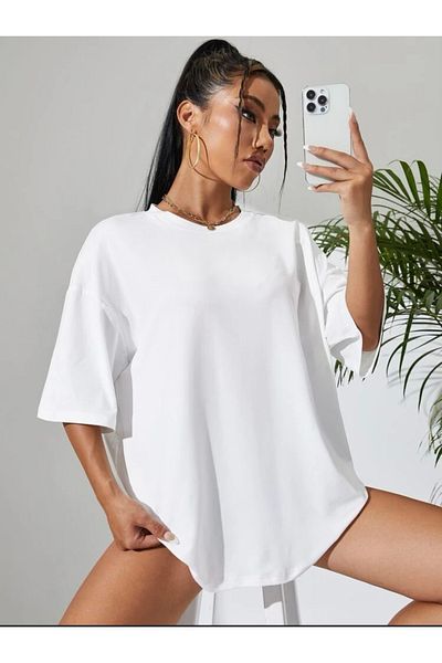 BENROMA 1 produs este un cadou pentru achiziții de 6 și mai sus Tricou imprimat supradimensionat