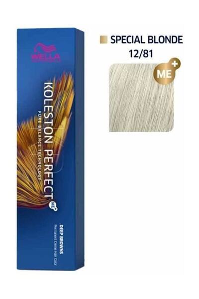 Wella Koleston Perfect Saç Boyası 12/81 Oksidansız Extra Inci Küllü Sarı__60 ...