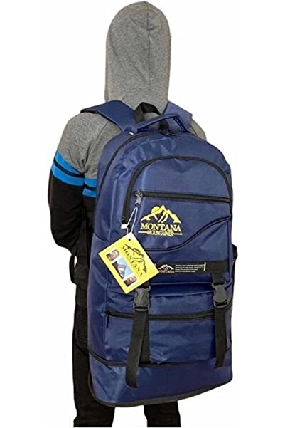 MESCHAIN Montana 55+10 Litre Körüklü Su Geçirmez Çok Gözlü Okul-kampçı-seyaha...