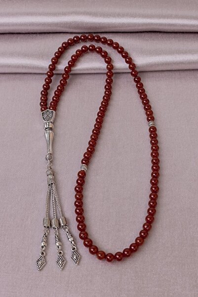 Dünya Doğal Taş Mărgele de rugăciune din piatră de agat, 99 de bucăți